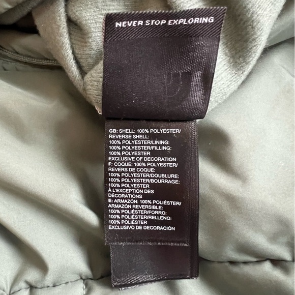 The North Face Men's Reversible Tower Peak Jacket, Laurel Heather Green, L - Picture 13 of 14